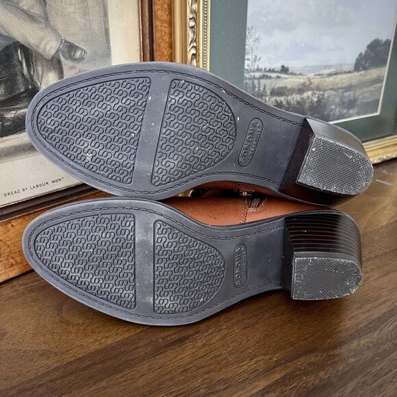 Sonoma Ankle Boots The "McKenzie" Elastic Side Panel with Block Heel Sz 7M - Picture 7 of 7